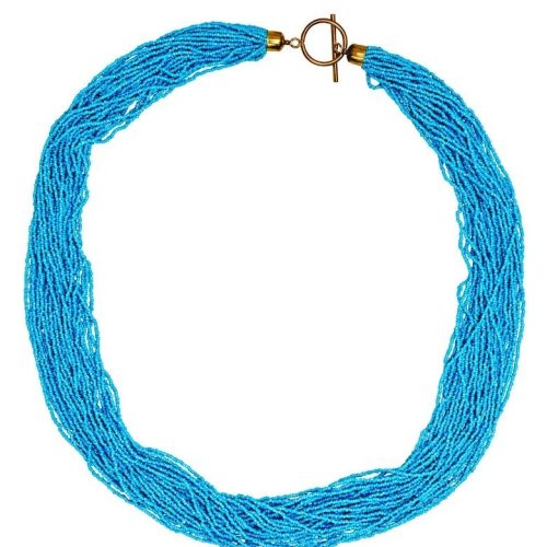 Itzy Bitzy Necklace Turquoise One Size