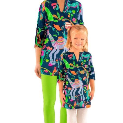 Mommy & Me Adult Tunic - Animal Kingdom