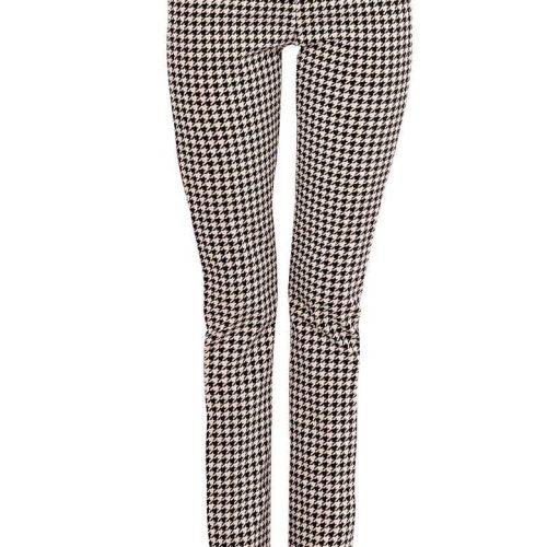 GripeLess Pull On Pant - Houndstooth Black