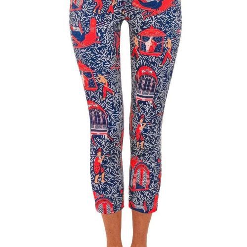 Leggings - Palanquin Party Navy