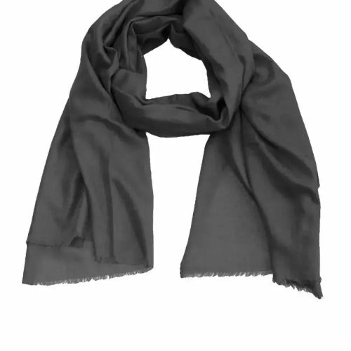 100% Cashmere Pashmina Scarf/Shawl - Classic Charcoal One Size