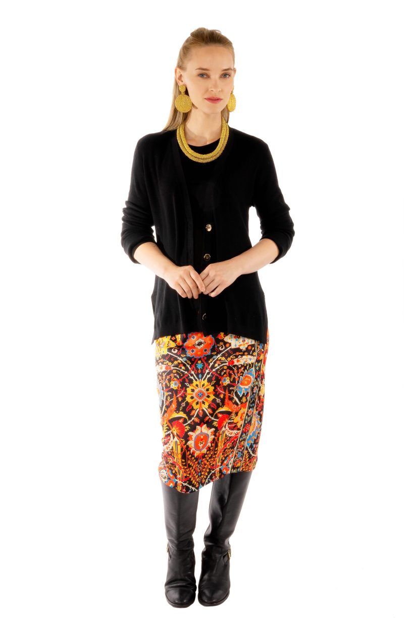 pencilskirt magiccarpet black