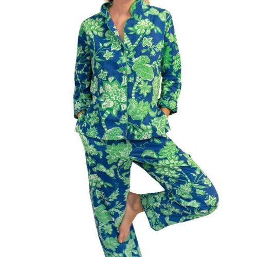 PJ Set - Glorious Blue Green