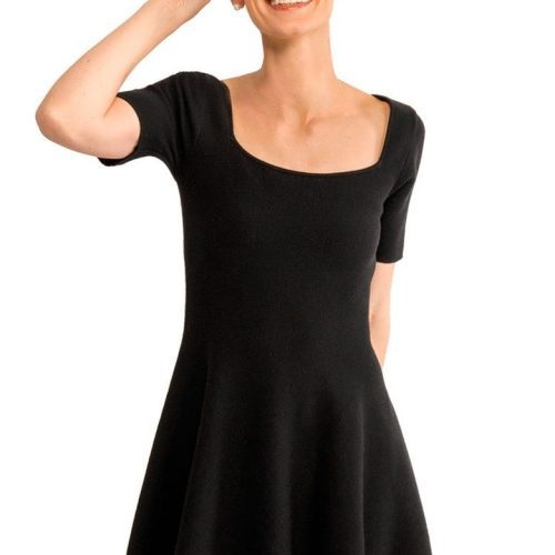 Senorita Dress - Solid - Final Sale Black