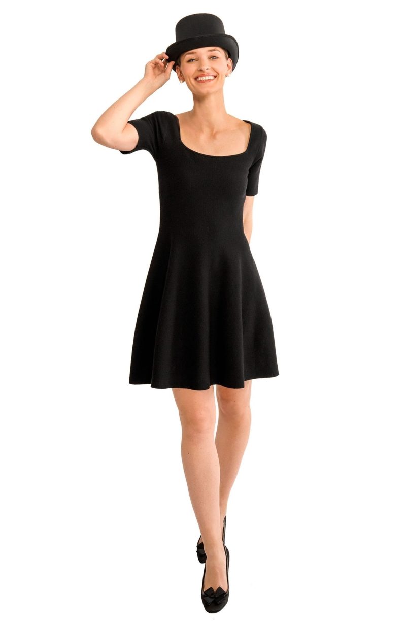 senorita dress black full