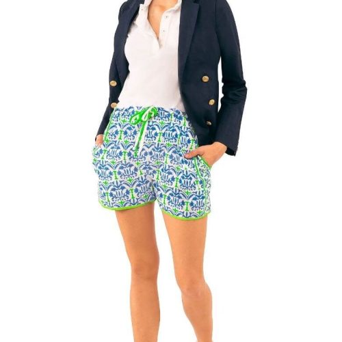 Beach Shorts - East India Blue Kelly