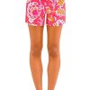 Shorty Shorts - Flora Pink Orange