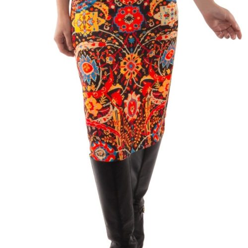 Jersey Pencil Skirt - Magic Carpet - Final Sale Black