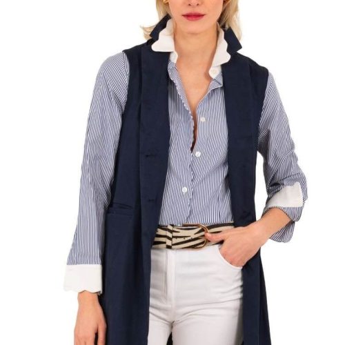 Banker Vest Navy